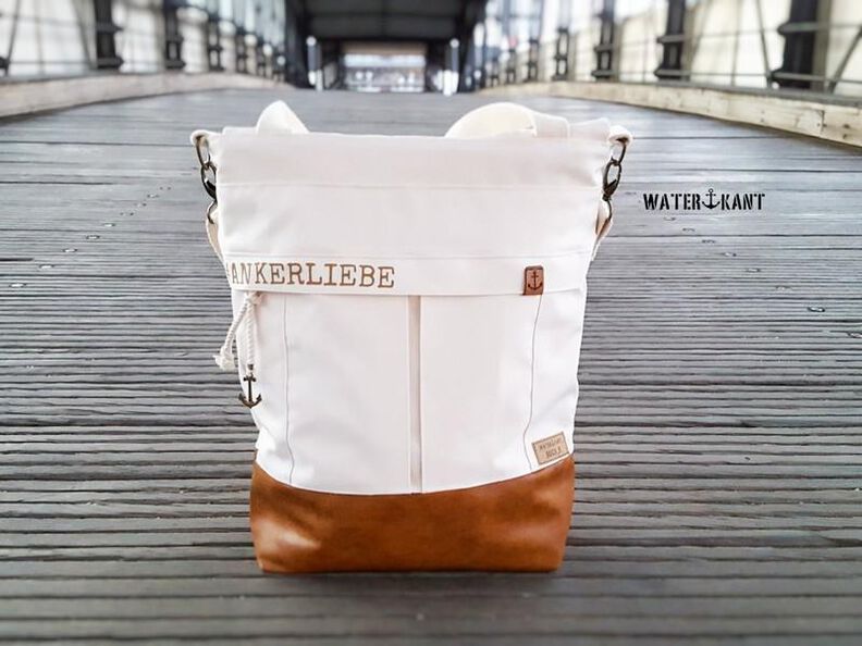 Handtasche, Schultertasche, Rucksack - Mila Uni Bag image number 7