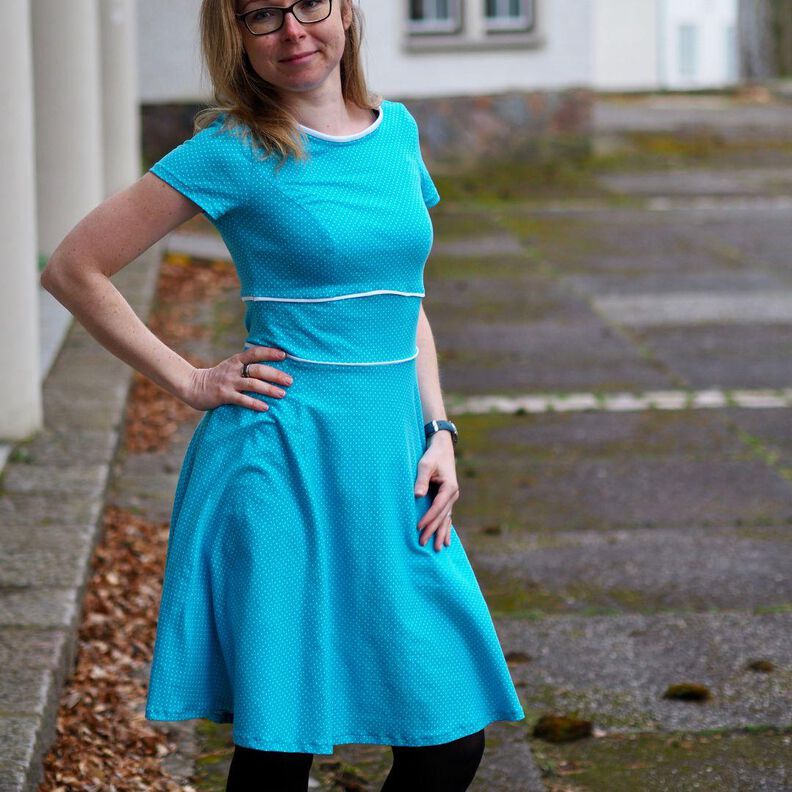 Kleid Valentine Gr. 34-46 Schnittmuster image number 10