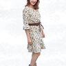 Sarah – weites Kleid mit Rüschen und Gürtel BU 80-116, A4+A0 thumbnail number 3