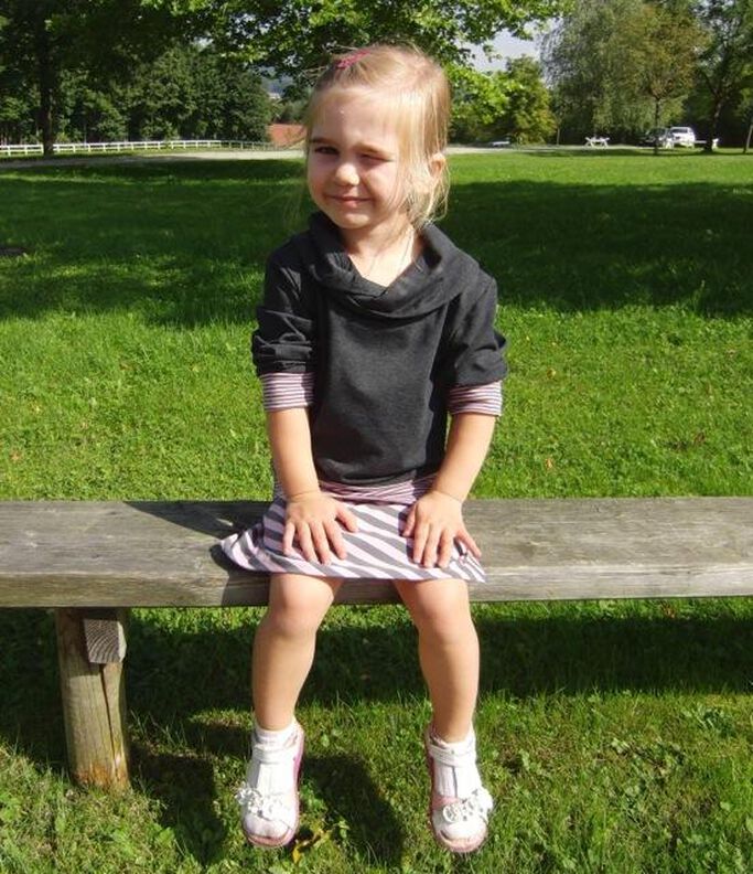 Schalkragen Shirt / Kleid "Lena", Schnittmuster Gr. 62-104 image number 2