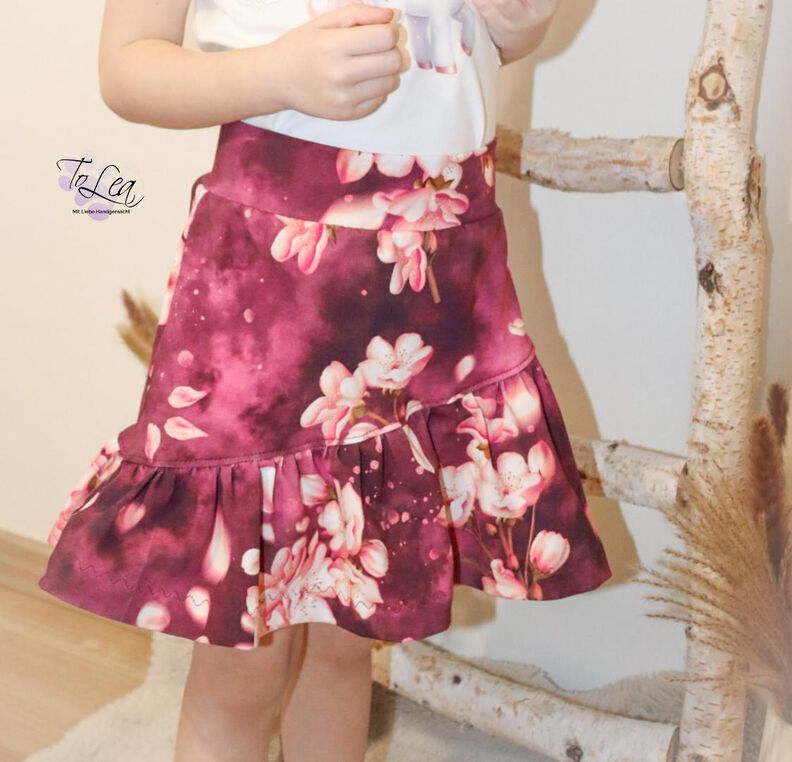 BEAMER / A0 / A4 lovely wave 74-158 Rock Mädchen Minirock  image number 3