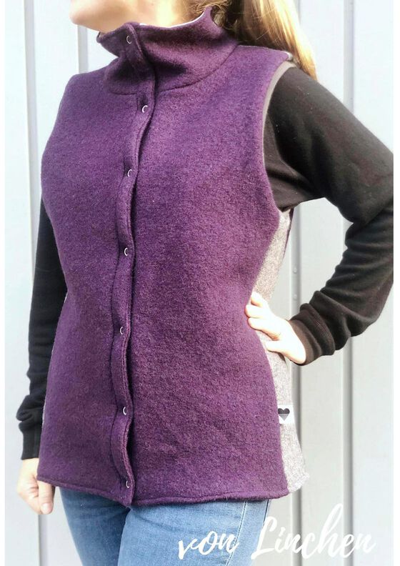 Weste Livsglad Gr. 32-50, Walk, Fleece, Softshell image number 3