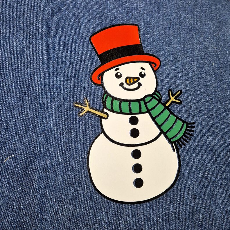 Plotterdatei Schneemann Winter - 2 Varianten SVG PNG DXF image number 4