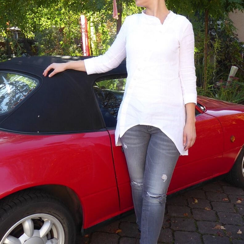 Bluse Belle Gr. 34-46 Schnittmuster - Longbluse image number 7
