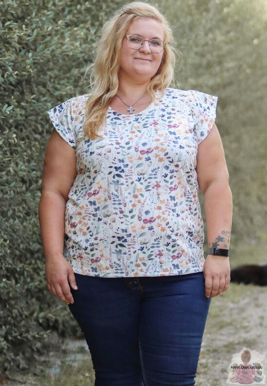 BEAMER/A0/A4 lovely lady top 34-58 Top Shirt Damenshirt image number 9