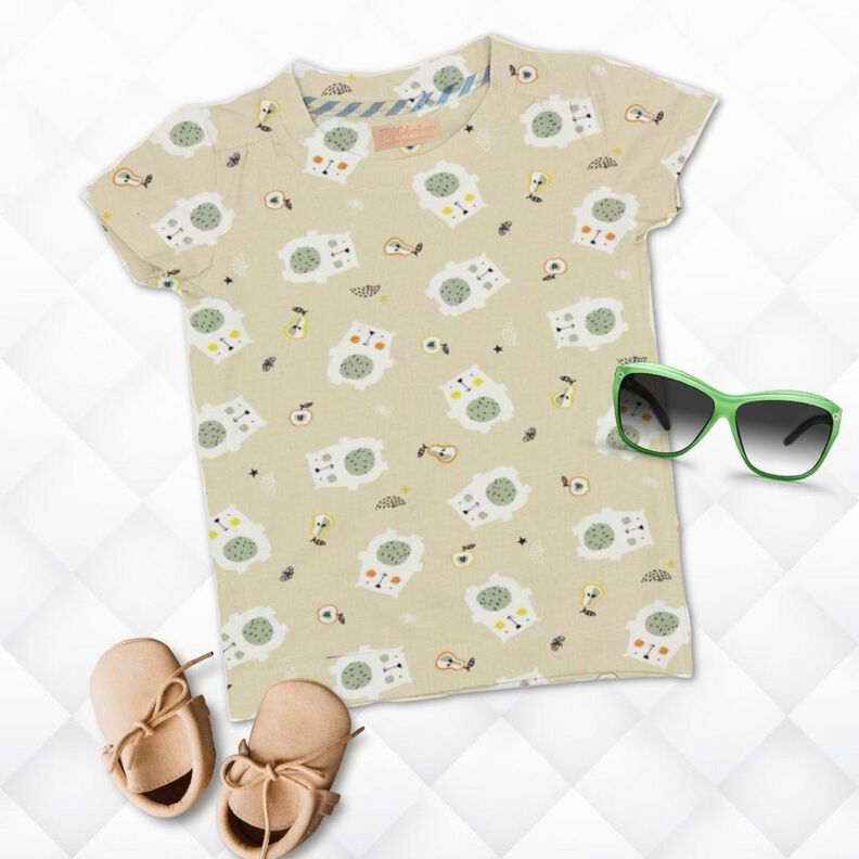 Schnittmuster Kinder Shirt Alina "minni" Gr. 80-140 image number 4
