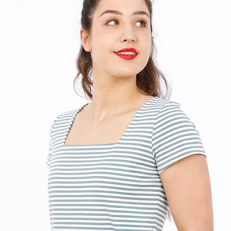 FRAU FRANKA - Shirt mit eckigem Ausschnitt XS-XXL image number 5