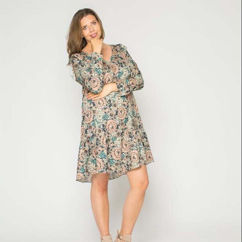 Kleid Lova Schnittmuster und Videotutorial Gr. XS-XL image number 1