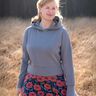Kurzer Sweater (34-58) SALVIA Damen Schnittmuster Hoodie thumbnail number 2