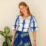 Bluse mit Puffärmeln und V- Ausschnitt "Stella" Gr. 34-54 thumbnail number 4