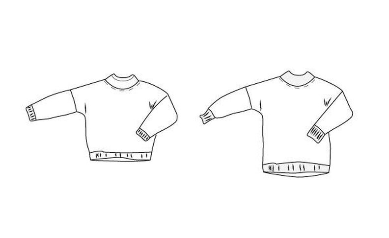 eBook "Turtleneck-Sweater Kids" / Schnittmuster  image number 5