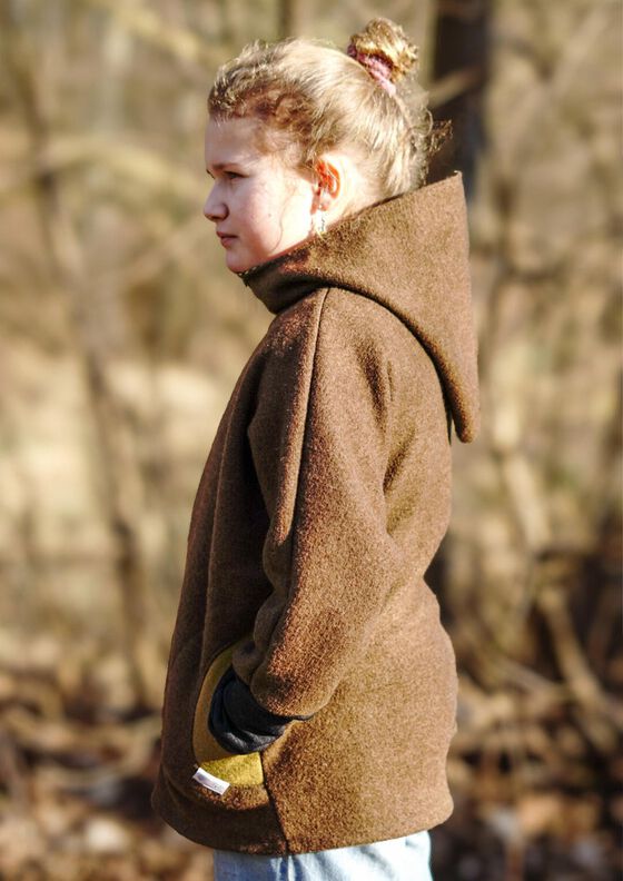 Oversized Jacke Regnbuelys Gr. 128-170, A0, Walk, Cord image number 3