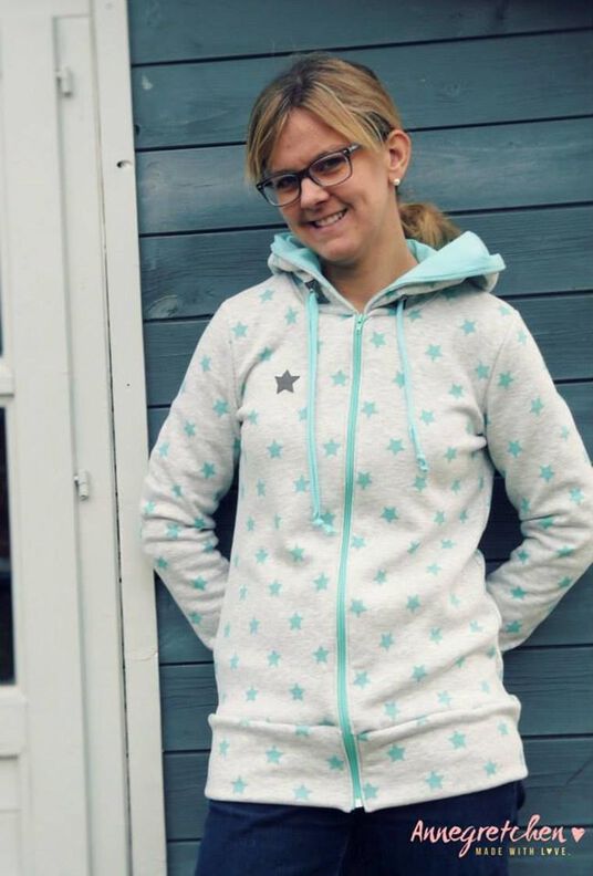 Ebook/N&auml;hanleitung Damen Kapuzenjacke image number 4