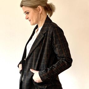 Blazer "KENO" Nähanleitung und Schnitt Gr. 158–46