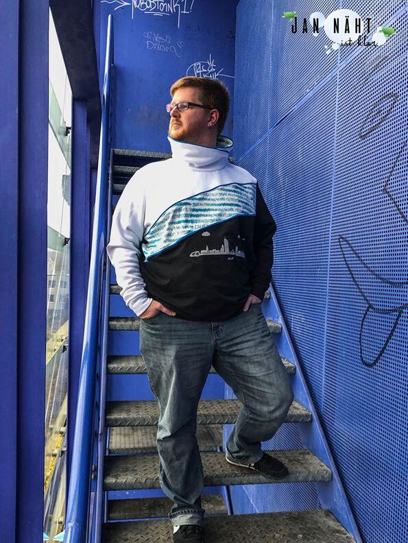 Herren-Hoodie "Kai" - EBook und Nähanleitung - Größe 44-64 image number 3