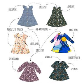 Easy Dress | Schleiferlwerk | eBook | Größen 62-140