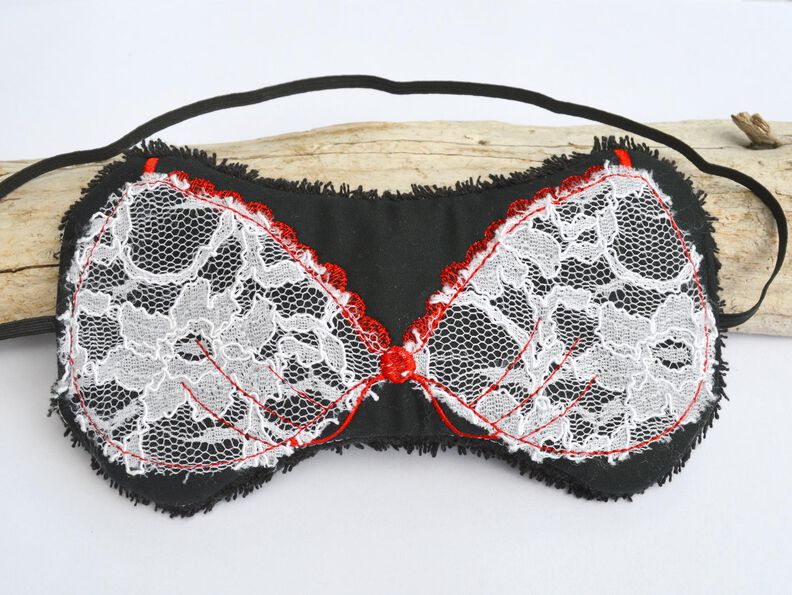 ITH Stickdatei Schlafmaske Bikini image number 3