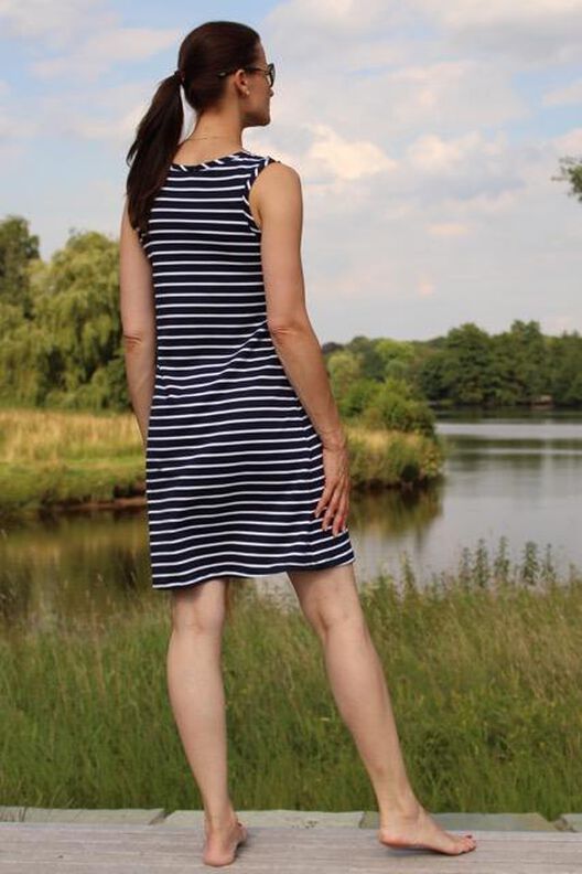 Kleid / Strandkleid mit Tank Top Ausschnitt  "Tanja", Schnittmuster und Nähanleitung Gr. 158-46 image number 2