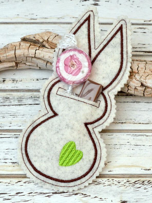 ITH Stickdatei Hasen 13x18cm image number 6