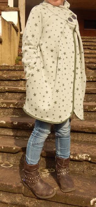 Jacke im O-Shape Look "Sylvie", Schnitt Gr. 110-152 image number 4