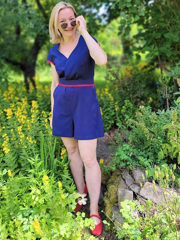 Petite KEVIA- Jumpsuit PDF-A4, A0 und BEAMER image number 3