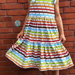 Knotenkleid Isabella Gr. 98 - 164 inkl. A0