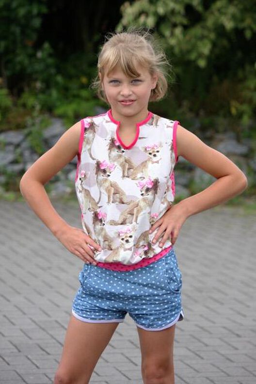 Unisex Shorts "Mina", Schnitt & Nähanleitung Gr. 110-152 image number 5