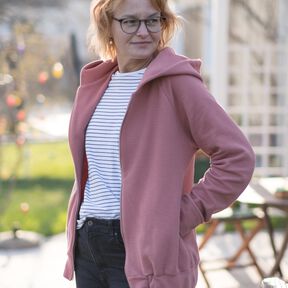 Mix&Match Sweatjacken Damen Gr. 32-58 - PDF Datei in A4