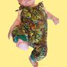 Baby Jumpsuit Latzhose Strampler MOYO ♥Gr. 56-98 thumbnail number 5