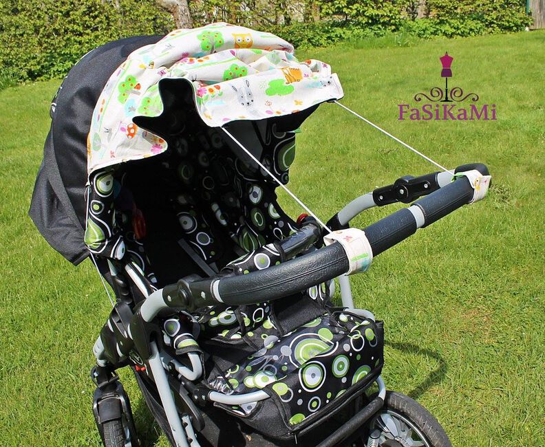 Sonnensegel Kinderwagen (Nähanleitung und Schnittmuster) image number 9