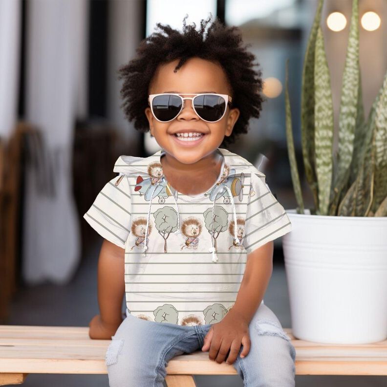 Schnittmuster Kinder Shirt Fabio + Ivy Gr. 80-140 image number 2