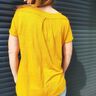 "Summer Blues" eine Bluse mit raffinierter Raffung, 32-46 thumbnail number 4