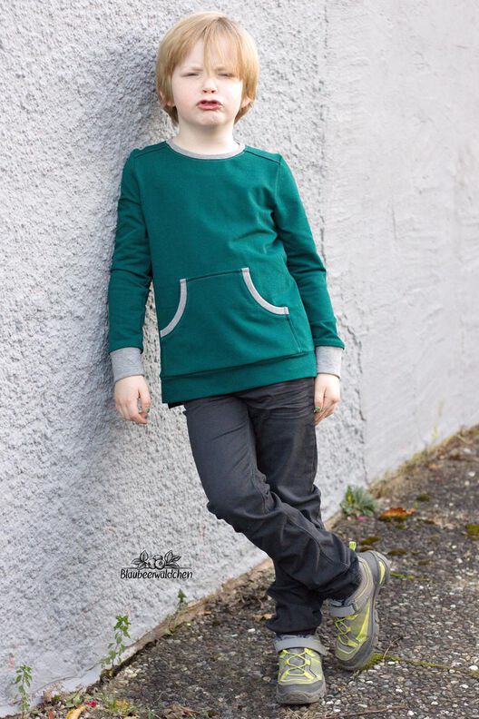 Haselnuss: Pullover und Sweatkleid für Kinder, Gr. 62 – 164 image number 8
