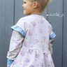 *Girls Sweater Dress*Sweater Hoodiekleid Ballonärmel  thumbnail number 3