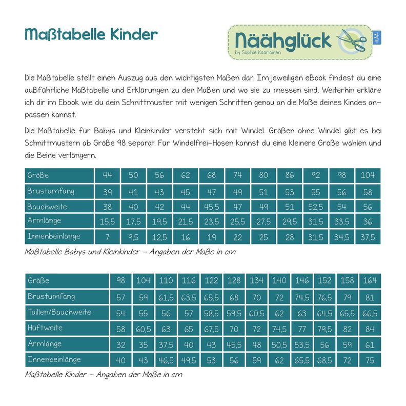 eBook jalka - Größe 50 -170, Strumpfhose Leggings image number 9
