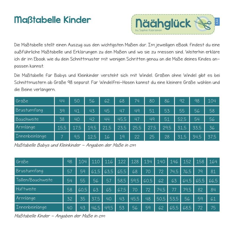 eBook jalka - Größe 50 -170, Strumpfhose Leggings image number 9
