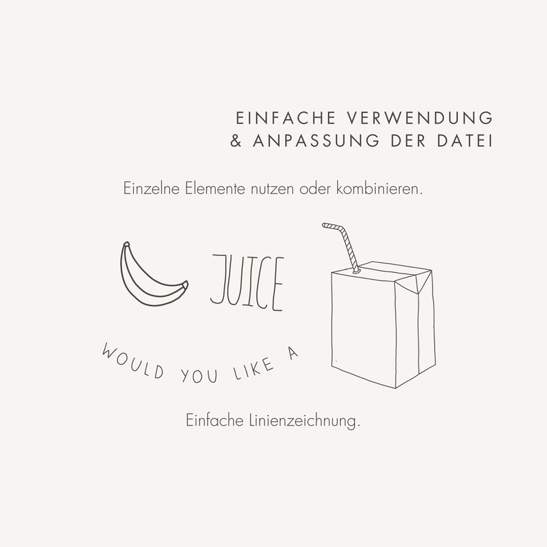 Plotter- und Laserdatei "JUICE" SVG PNG image number 3