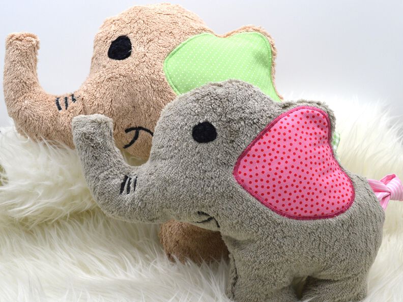 Nähanleitung Elefant Kuscheltier in zwei Größen image number 5