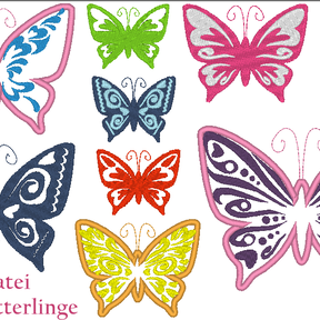 Stickdatei Schmetterling MEGA SET 