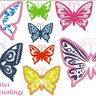 Stickdatei Schmetterling MEGA SET  thumbnail number 1
