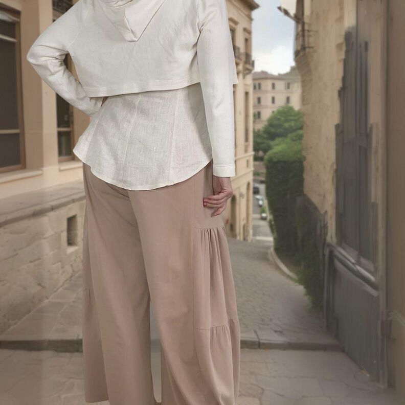 Schnittmuster Damen Hose Sonja Gr. 34-54 + Video image number 10