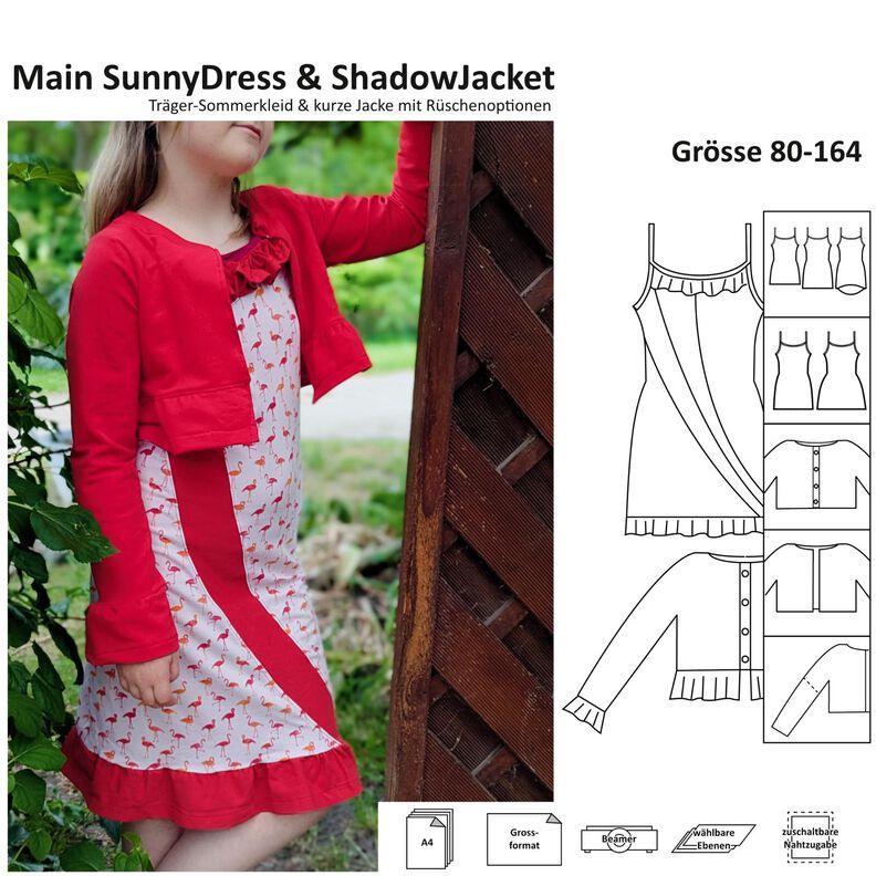 Main SunnyDress&ShadowJacket - Kleid&Jacke - 80-164+Beamerv. image number 1