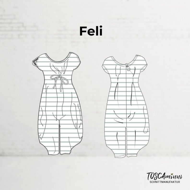 Jumpsuit Feli 2 Gr. 34-46 Schnittmuster image number 5