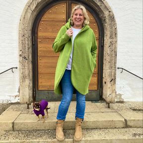 Sweatmantel SUMARE  (XXS-3XL) Schnittmuster Jacke Mantel