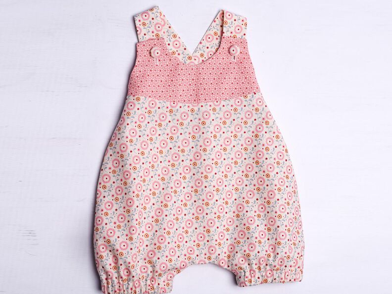 LUNA Baby Overall Schnittmuster für Mädchen + Junge image number 4