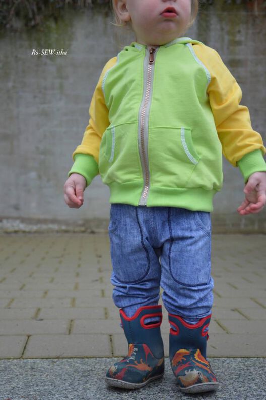 Baby Jogging Hose verschiedene Taschen SANTAI ♥ Gr. 56-98 image number 5