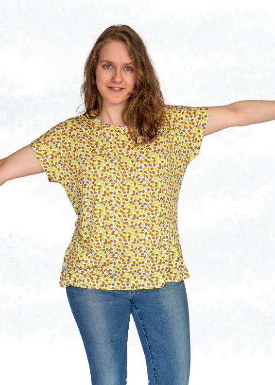 Lilly – lockeres Shirt, Tunika & Kleid, BU 80-116, A4+A0 image number 6