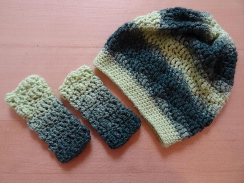 Beanie "Waldrauschen" Mütze häkeln alle Größen image number 4