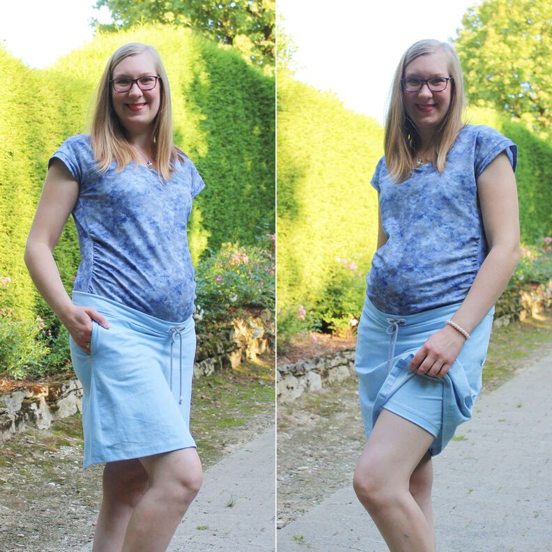 Damen Rock mit Shorts Skort Hosenrock CERGAS ♥ Gr. 34-56 image number 7