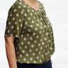 Betty - Bluse mit Falten und weiten Ärmeln BU 80-116, A4+A0 thumbnail number 8